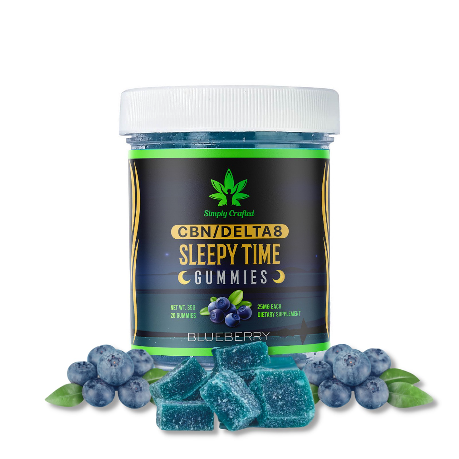 Sleepy Time Gummies (1:1 CBN/Delta 8)